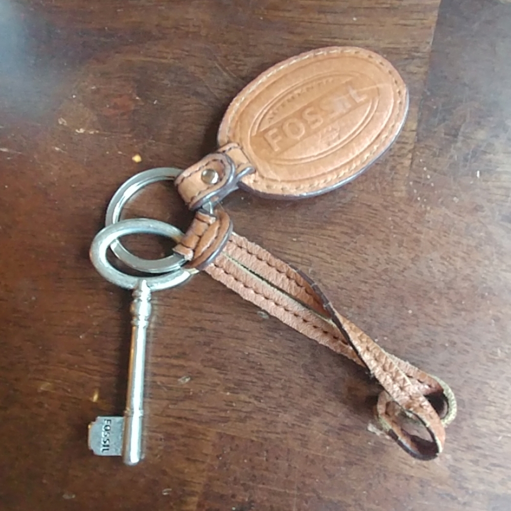 Fossil keychain